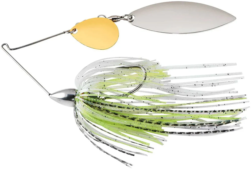 War Eagle Tandem Colorado Willow Nickel Frame Spinnerbait - 3/8 oz - Image 7