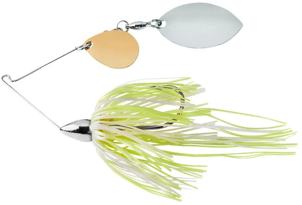 War Eagle Tandem Indiana Colorado Finesse Nickel Frame Spinnerbait - 5/16 oz - Image 3