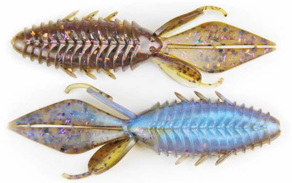 Xzone Adrenaline Bug 4 inch Soft Plastic Creature Bait 8 pack - Image 7