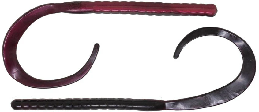 Xzone Blitz Worm 11 inch Ribbon Tail Worm 8 pack - Image 10