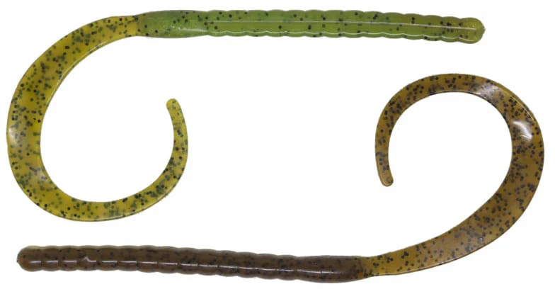 Xzone Blitz Worm 11 inch Ribbon Tail Worm 8 pack - Image 11