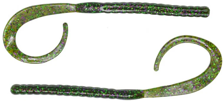 Xzone Blitz Worm 11 inch Ribbon Tail Worm 8 pack - Image 12