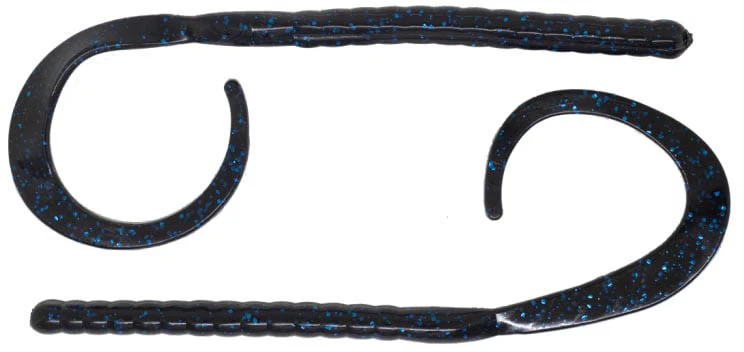 Xzone Blitz Worm 11 inch Ribbon Tail Worm 8 pack - Image 4