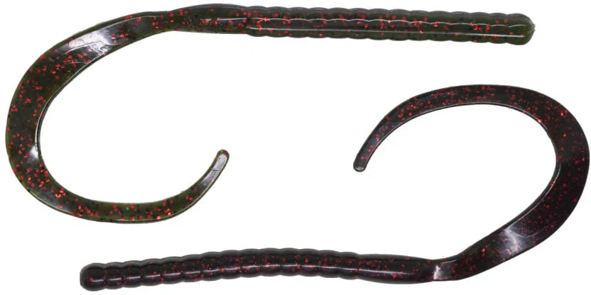 Xzone Blitz Worm 11 inch Ribbon Tail Worm 8 pack - Image 5