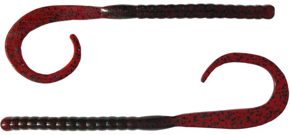 Xzone Blitz Worm 11 inch Ribbon Tail Worm 8 pack - Image 9