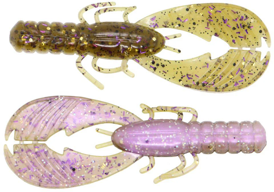 Xzone Muscle Back Craw Soft Plastic Craw 8 pack - Image 4