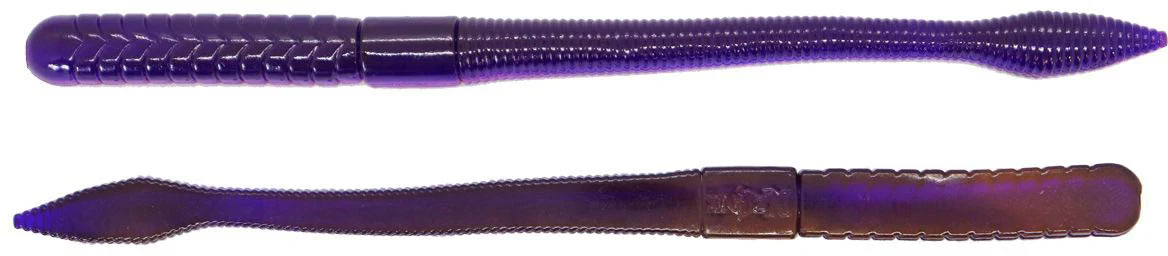 Xzone MuscleBack Fat Finesse Worm 6 inch 8 pack - Image 12