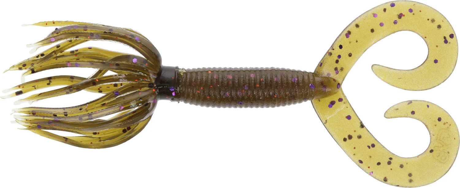 Gary Yamamoto Double Tail Hula Grub - 4 Inch - Image 7