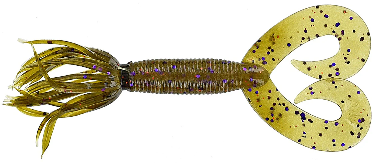Gary Yamamoto Double Tail Hula Grub - 5 Inch - Image 17