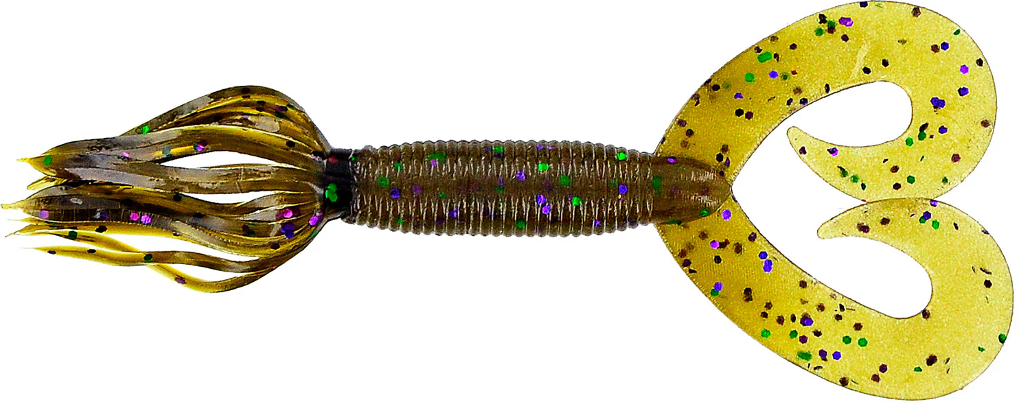Gary Yamamoto Double Tail Hula Grub - 5 Inch - Image 18