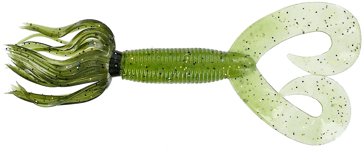 Gary Yamamoto Double Tail Hula Grub - 5 Inch - Image 2