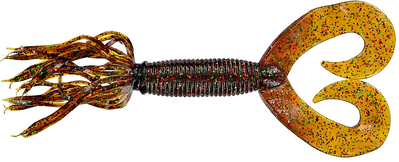 Gary Yamamoto Double Tail Hula Grub - 5 Inch - Image 25