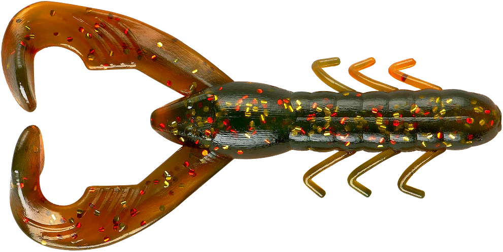 YUM Christie Craw 3 1/2 inch Soft Plastic Craw 8 pack - Image 2