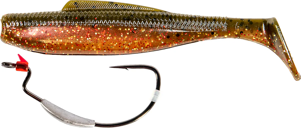 Z-Man 4 Inch DieZel MinnowZ & ZWG Weighted Swimbait Hook Combo - Image 4