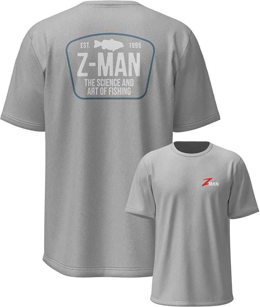 Z-Man Badge TeeZ - Grey - Image 3