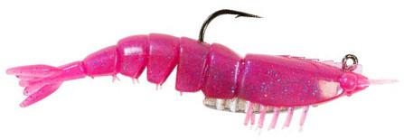 Z-Man EZ ShrimpZ 3 1/2 inch Rigged w/ Mustad Weighted Hook 2 pack - Image 6