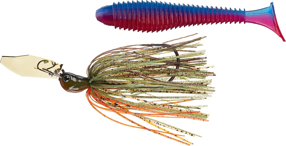 Z-Man Jack Hammer Chatterbait & Strike King Rage Swimmer Combo - Image 7