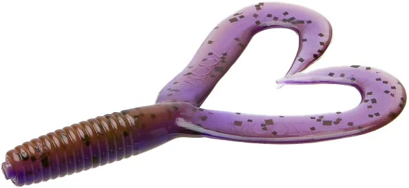 Zoom Creepy Crawler Twin Tail Grub Jig Trailer - 3 Inch - Image 7