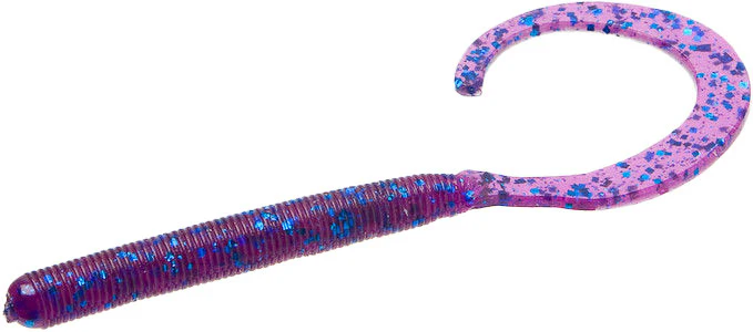 Zoom Curly Tail Finesse Worm - 4 inch - Image 2