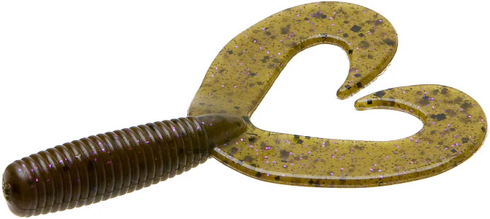 Zoom Fat Albert Twin Tail Grub Jig Trailer - 3.5 Inch - Image 10