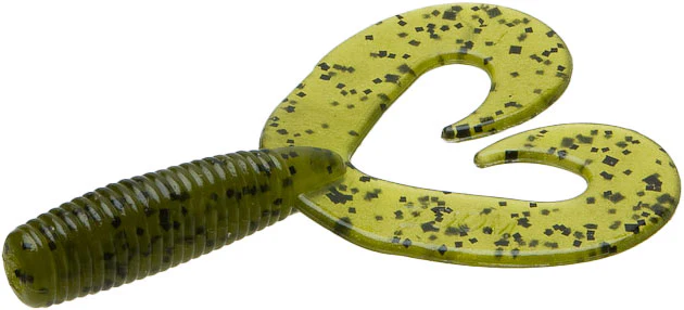 Zoom Fat Albert Twin Tail Grub Jig Trailer - 3.5 Inch - Image 13