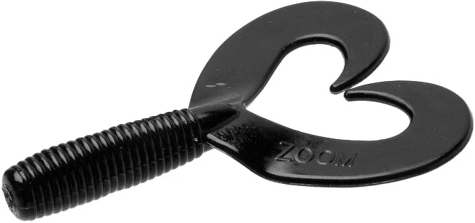 Zoom Fat Albert Twin Tail Grub Jig Trailer - 3.5 Inch - Image 2
