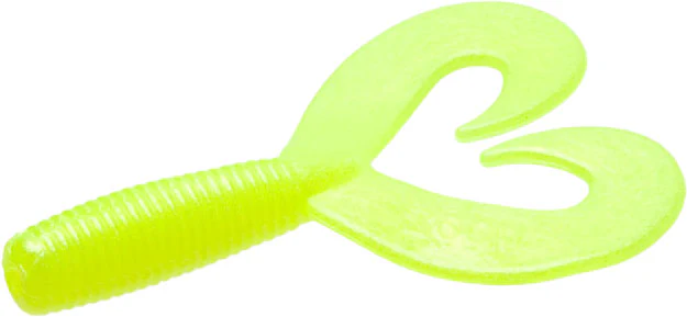 Zoom Fat Albert Twin Tail Grub Jig Trailer - 3.5 Inch - Image 3
