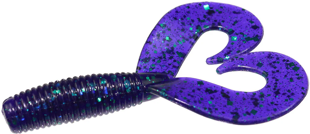 Zoom Fat Albert Twin Tail Grub Jig Trailer - 3.5 Inch - Image 7