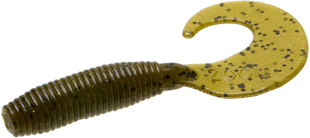 Zoom Fat Albert Curly Tail Grub Jig Trailer - 3 Inch - Image 6