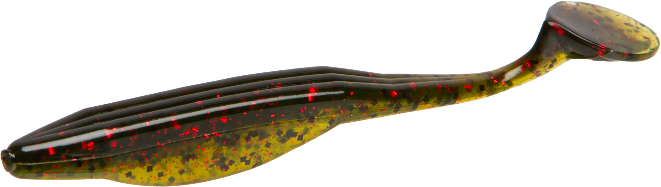 Zoom Swimmin Super Fluke Jr. Paddle Tail Swimbait - 4 Inch - Image 4